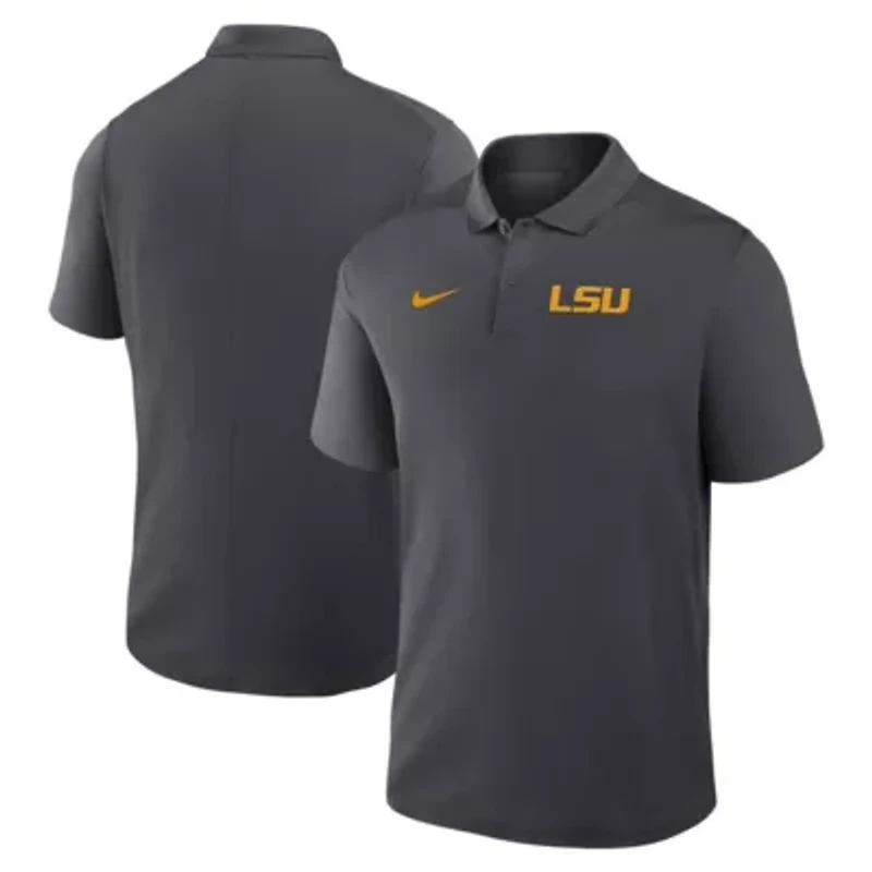 NCAA Nike LSU Tigers Primetime Victory Primary Logo Performance Polo