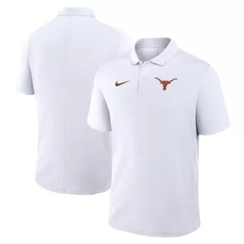 NCAA Nike Texas Longhorns Primetime Victory Primary Logo Performance Polo