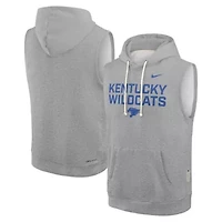 NCAA Nike Kentucky Wildcats 2025 Sideline Standard Issue Dri-FIT Sleeveless Hoodie