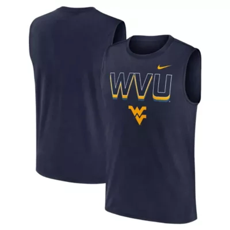 NCAA Nike West Virginia Mountaineers Primetime Tricode Legend Dri-FIT Tank Top