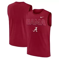 Alabama Crimson Tide NCAA Nike Primetime Tricode Legend Dri-FIT Tank Top
