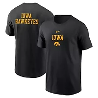 NCAA Nike Iowa Hawkeyes 2-Hit Stacked T-Shirt