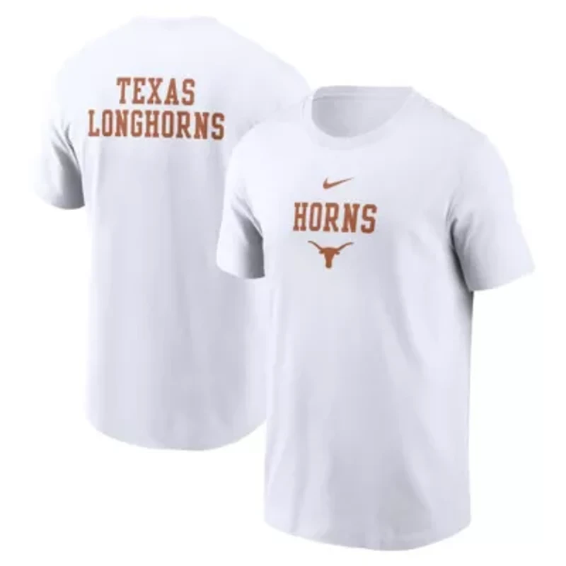 NCAA Nike Texas Longhorns 2-Hit Stacked T-Shirt
