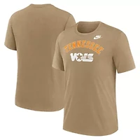 NCAA Nike Light Tennessee Volunteers Legacy Arch Tri-Blend T-Shirt