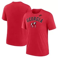 NCAA Nike Georgia Bulldogs Legacy Arch Tri-Blend T-Shirt