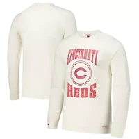 MLB Cincinnati Reds Arched Logo Slub Long Sleeve T-Shirt