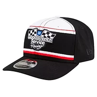NASCAR Black/White Dale Earnhardt Goodwrench Service 9SEVENTY Stretch-Snap Hat