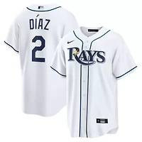 MLB Nike Yandy Díaz Tampa Bay Rays Home Replica Jersey