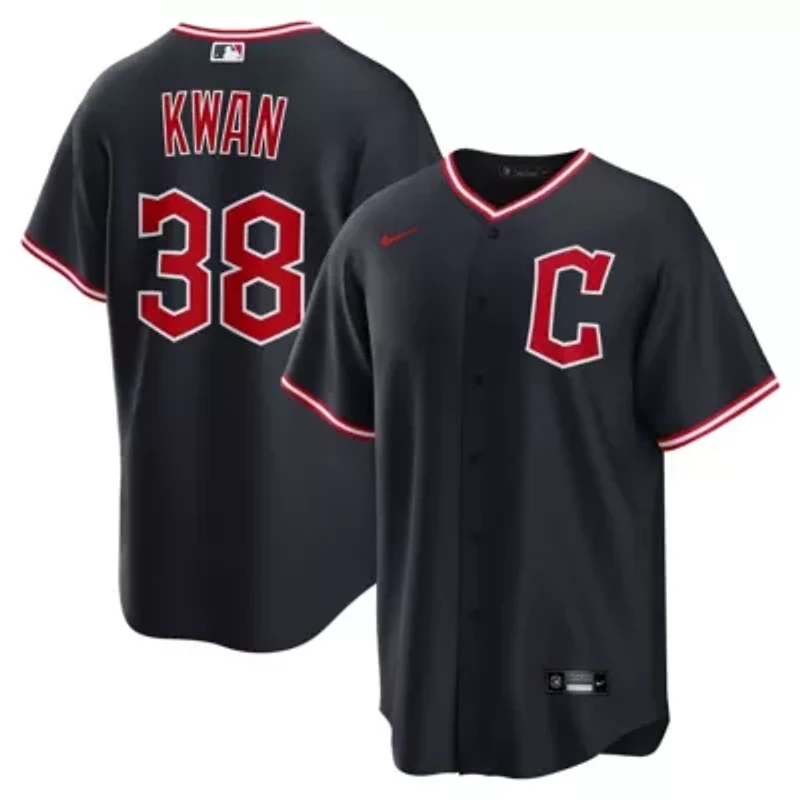 MLB Nike Steven Kwan Cleveland Guardians Alternate Replica Jersey