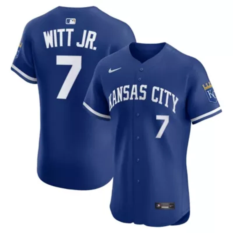 MLB Nike Bobby Witt Jr. Kansas City Royals Alternate 2 Elite Player Jersey