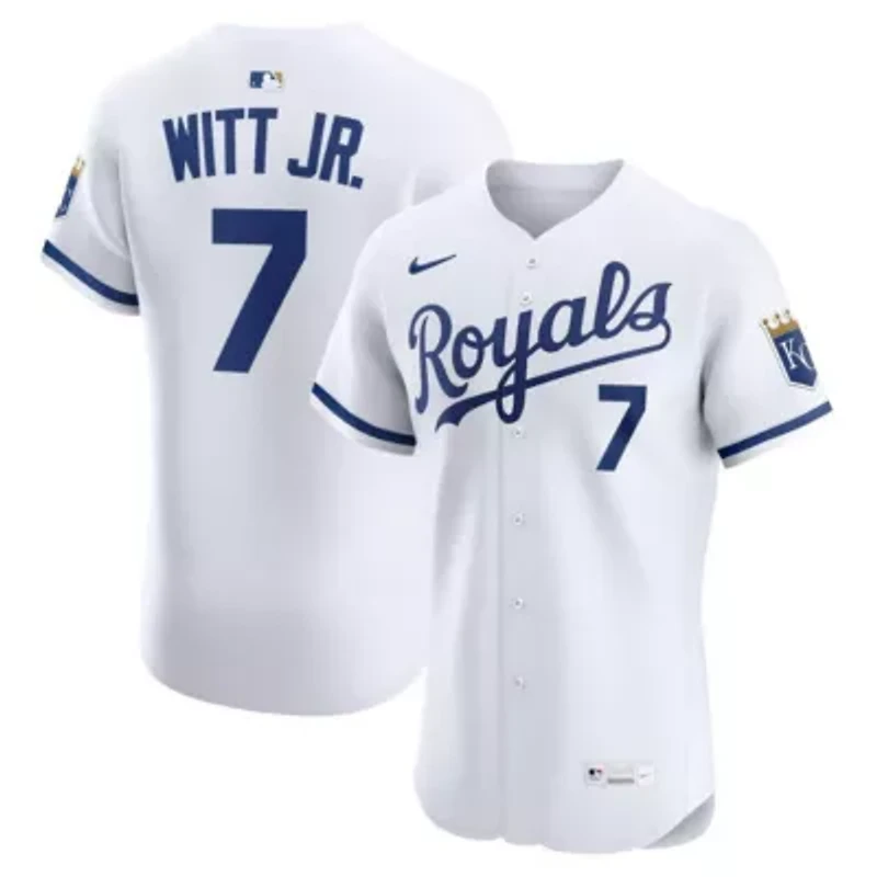 MLB Nike Bobby Witt Jr. Kansas City Royals Home Elite Player Jersey