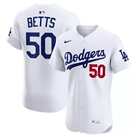 MLB Nike Mookie Betts Los Angeles Dodgers Home Elite Player Jersey