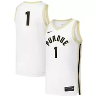 NCAA Nike #1 Purdue Boilermakers Replica Basketball Jersey