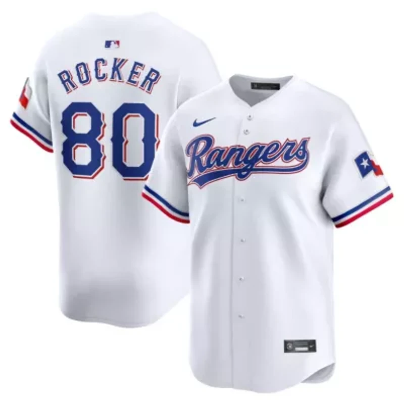 MLB Nike Kumar Rocker Texas Rangers Home Limited Player Jersey
