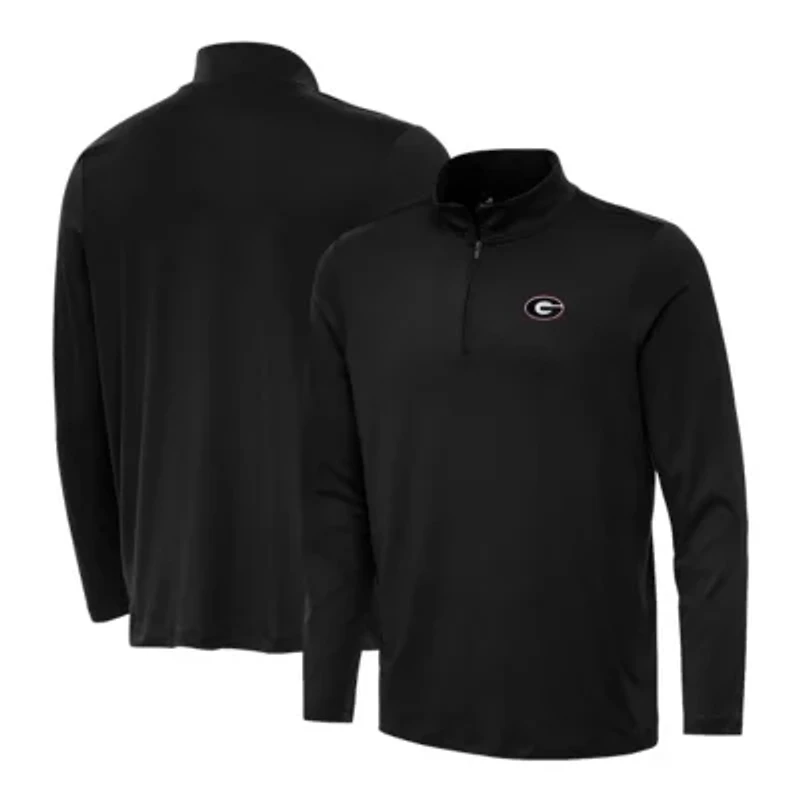 NCAA Georgia Bulldogs Reprocess Quarter-Zip Top