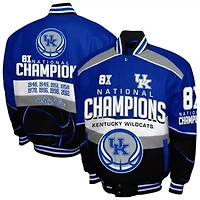NCAA Franchise Club Kentucky Wildcats Cotton Twill Full-Snap Jacket