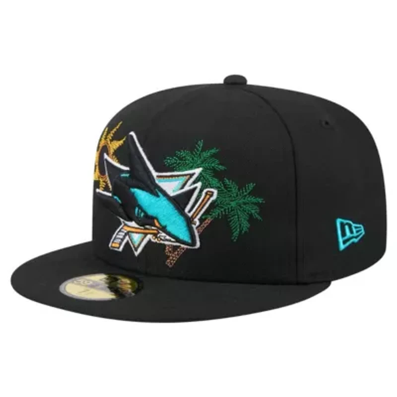NHL San Jose Sharks State Stitch 59FIFTY Fitted Hat