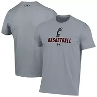NCAA Under Armour Cincinnati Bearcats Basketball Performance T-Shirt