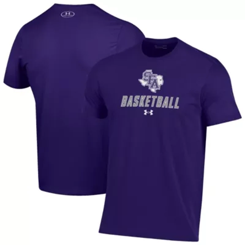 NCAA Under Armour Stephen F Austin Lumberjacks Basketball Performance T-Shirt