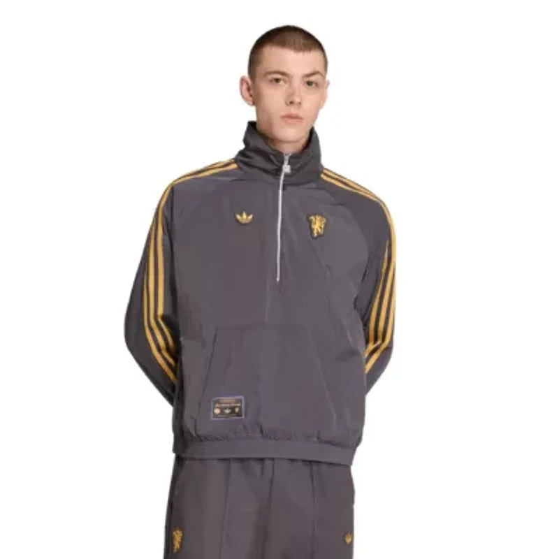 Premier League Manchester United Terrace Icons Half-Zip Jacket