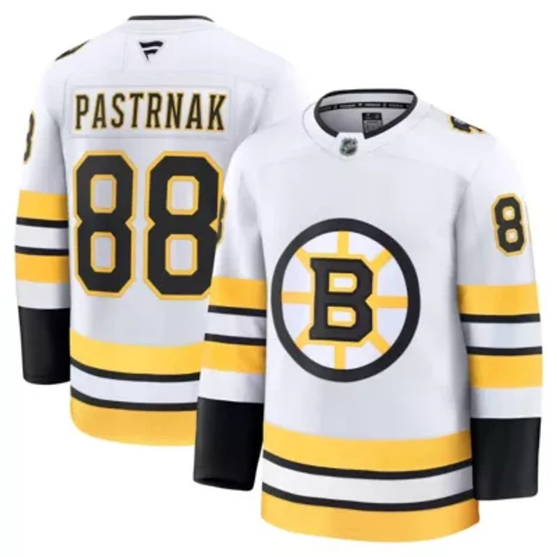 NHL Fanatics David Pastrnak Away Premium Player Jersey