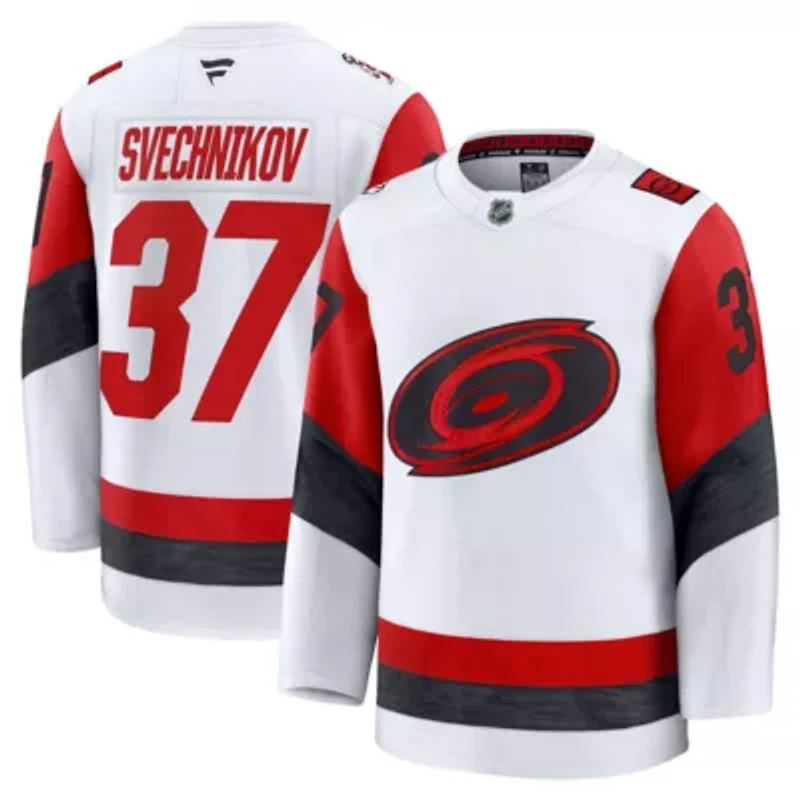 NHL Fanatics Andrei Svechnikov Carolina Hurricanes Away Premium Jersey