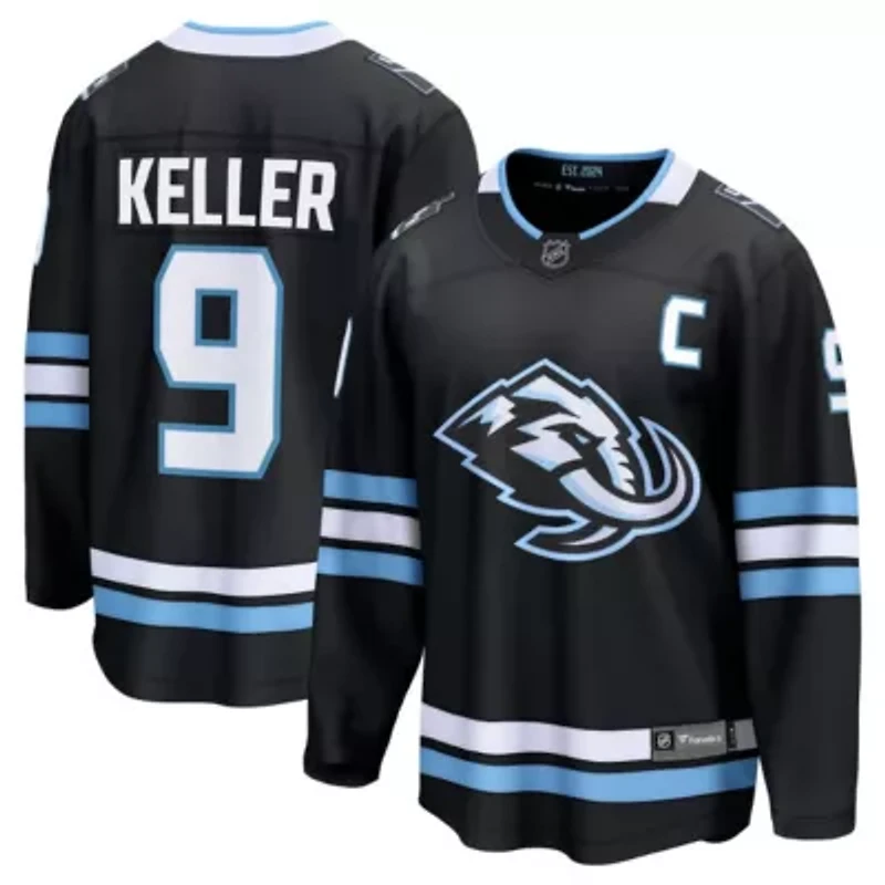NHL Fanatics Clayton Keller Utah Mammoth Home Breakaway Player Jersey