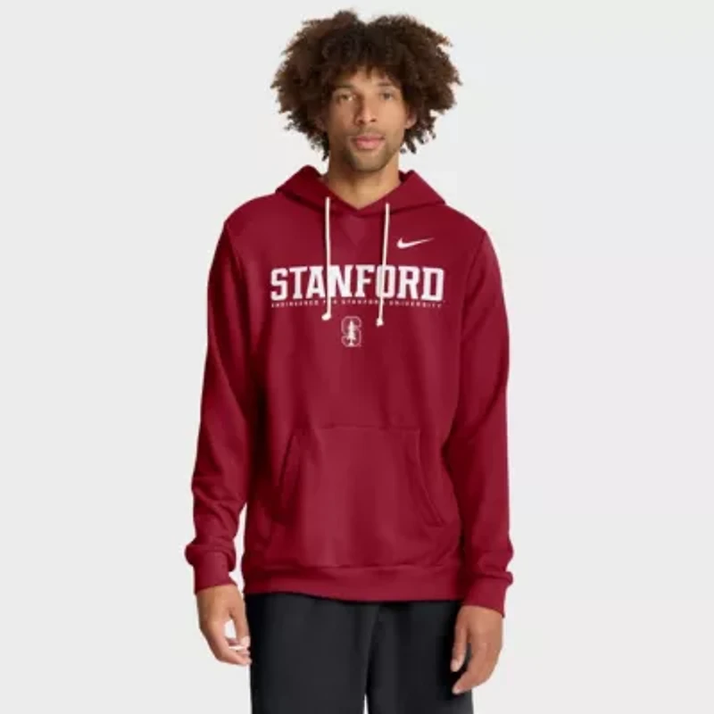 Stanford Cardinal NCAA Nike 2025 Sideline Standard Issue Dri-FIT Hoodie