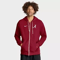 Alabama Crimson Tide NCAA Nike 2025 Sideline Standard Issue Dri-FIT Full-Zip Hoodie