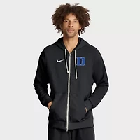 Duke Blue Devils NCAA Nike 2025 Sideline Standard Issue Dri-FIT Full-Zip Hoodie