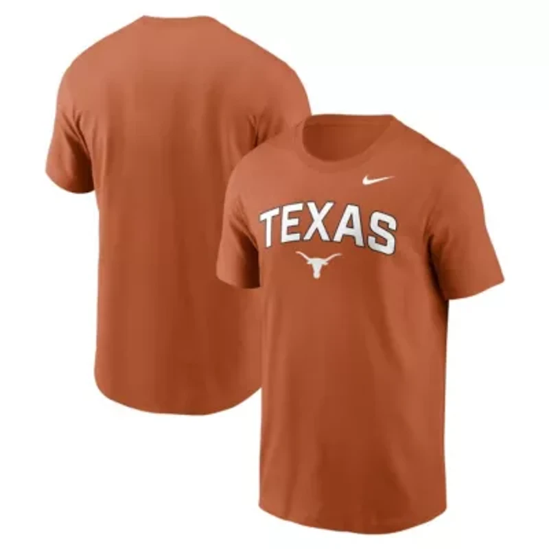 NCAA Nike Texas Longhorns Primetime Arch Stack T-Shirt