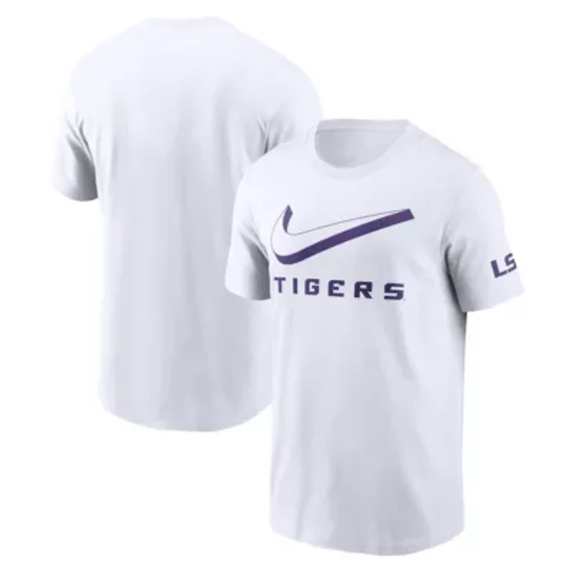 NCAA Nike LSU Tigers Primetime 2-Hit Swoosh T-Shirt