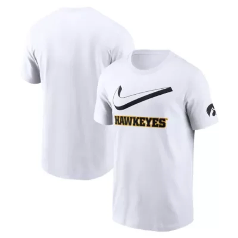 NCAA Nike Iowa Hawkeyes Primetime 2-Hit Swoosh T-Shirt