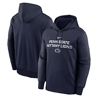 NCAA Nike Penn State Nittany Lions Team Stacked Performance Pullover Hoodie