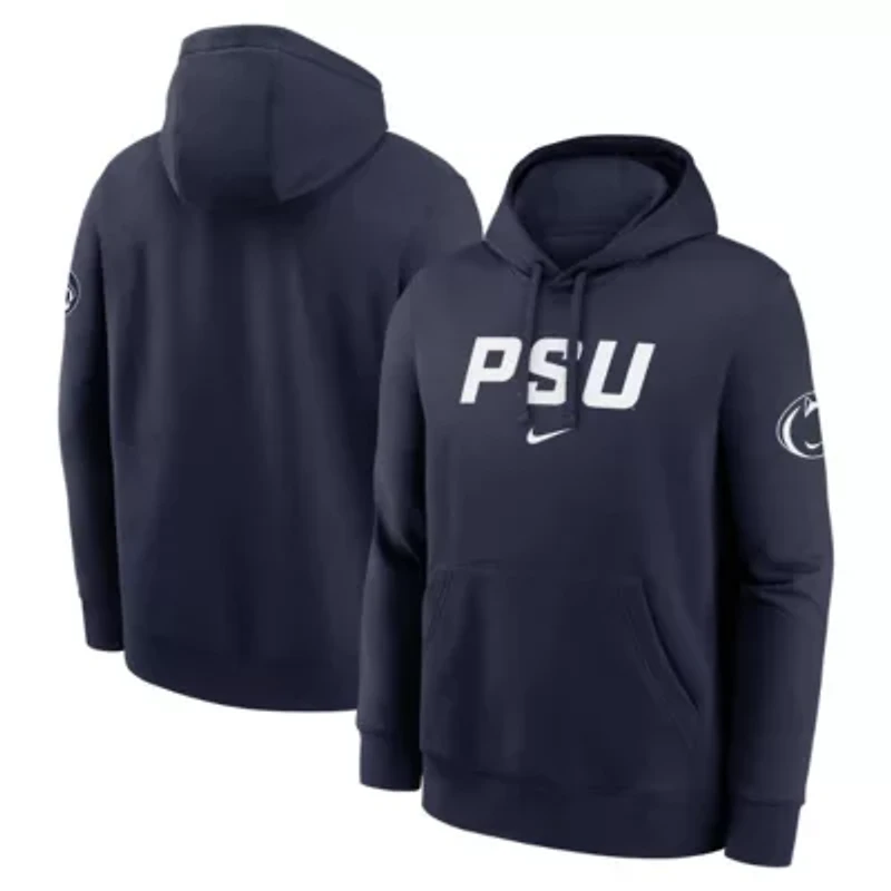 NCAA Nike Penn State Nittany Lions Nickname Club Fleece Pullover Hoodie
