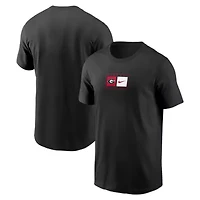 NCAA Nike Georgia Bulldogs Campus Logo Swoosh T-Shirt