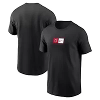 NCAA Nike Ohio State Buckeyes Campus Logo Swoosh T-Shirt