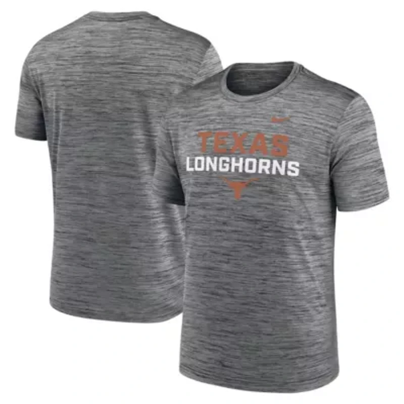 NCAA Nike Texas Longhorns Campus Center Stack Velocity Dri-FIT T-Shirt