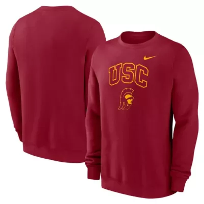 NCAA Nike USC Trojans Arch Pullover Sweatshirt
