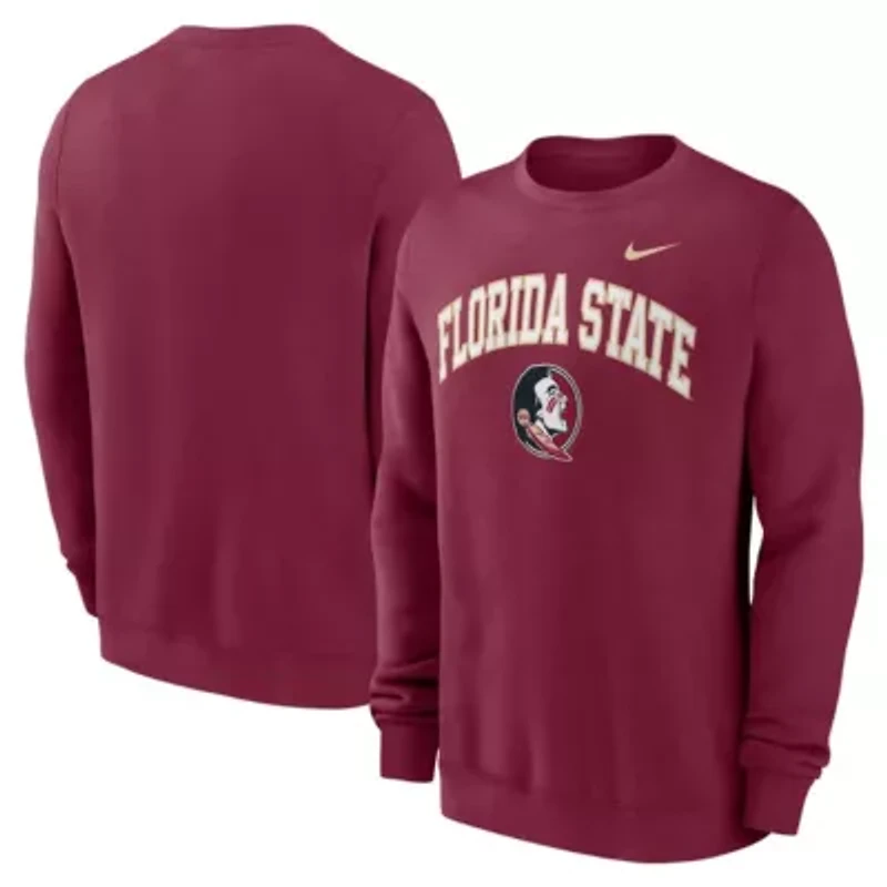 NCAA Nike Florida State Seminoles Arch Pullover Sweatshirt