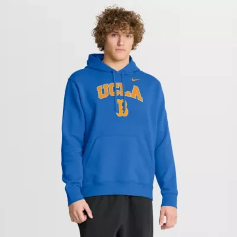 NCAA Nike UCLA Bruins Club Fleece Arch Pullover Hoodie