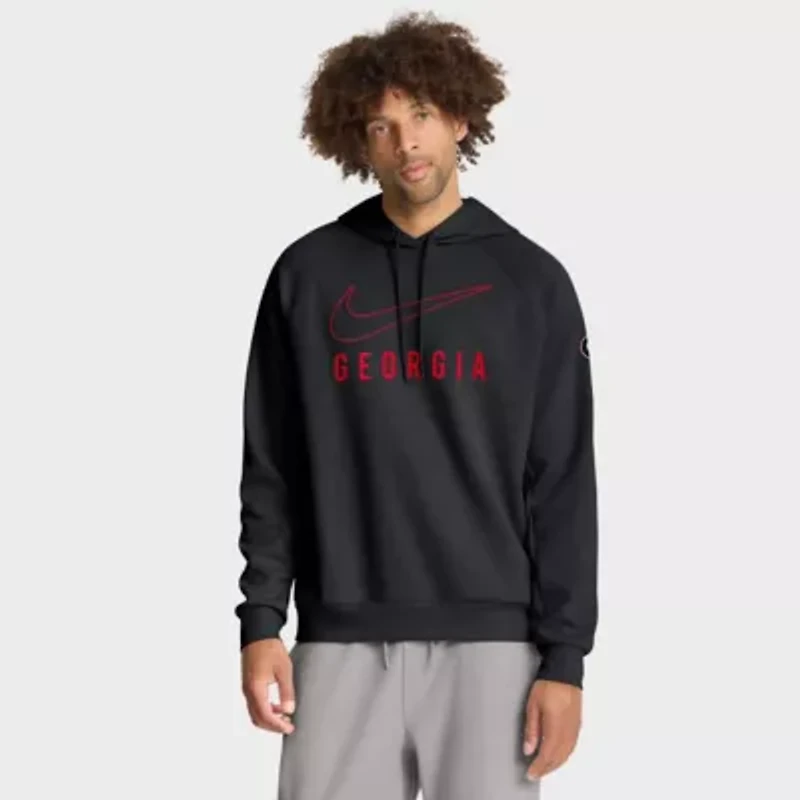 NCAA Nike Georgia Bulldogs Premium Raglan Dri-FIT Hoodie