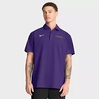 NCAA Nike LSU Tigers 2025 Coaches Sideline Polo