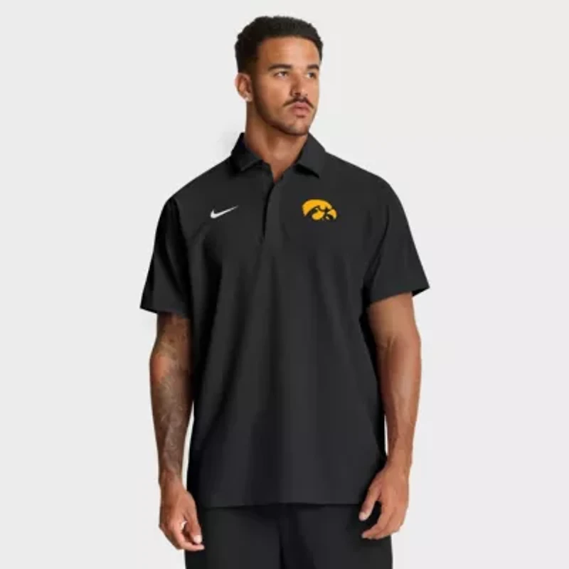 NCAA Nike Iowa Hawkeyes 2025 Coaches Sideline Polo
