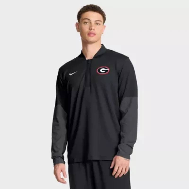 NCAA Nike Georgia Bulldogs One Goal Performance Half-Zip Pullover
