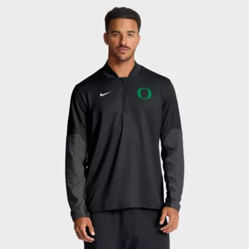NCAA Nike Oregon Ducks One Goal Performance Half-Zip Pullover