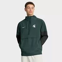 NCAA Nike Michigan State Spartans Anorak Half-Zip Hoodie Jacket