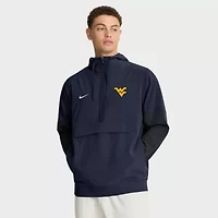 NCAA Nike West Virginia Mountaineers Anorak Half-Zip Hoodie Jacket