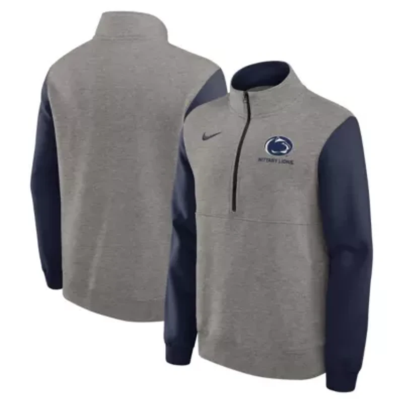 NCAA Nike Penn State Nittany Lions Club Fleece Half-Zip Pullover