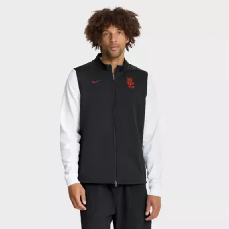 NCAA Nike USC Trojans Primetime Victory Performance Full-Zip Vest